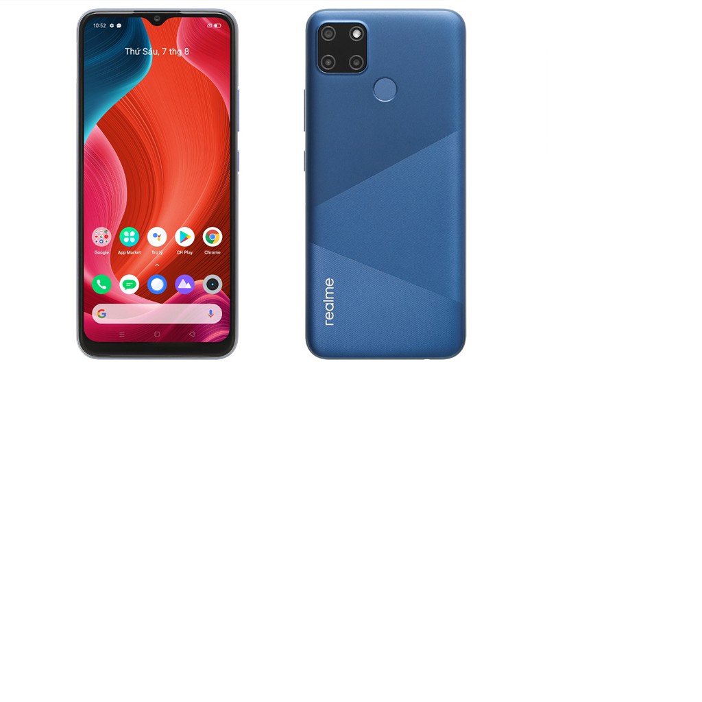 Kính cường lực 9D cho điện thoại Realme C11, Realme C12, Realme C15 Full màn hình ôm sát viền máy