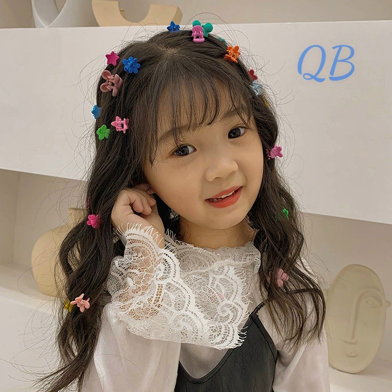 Túi kẹp tóc càng cua mini mix nhiều màu xinh xắn dễ thương phong cách Hàn