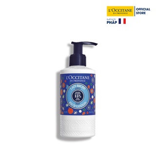 Gel Tắm L'Occitane Hương Hoa Oải Hương 250ml & Gel rửa tay hoa Oải Hương Lavender Cleansing Hand Wash 300ml