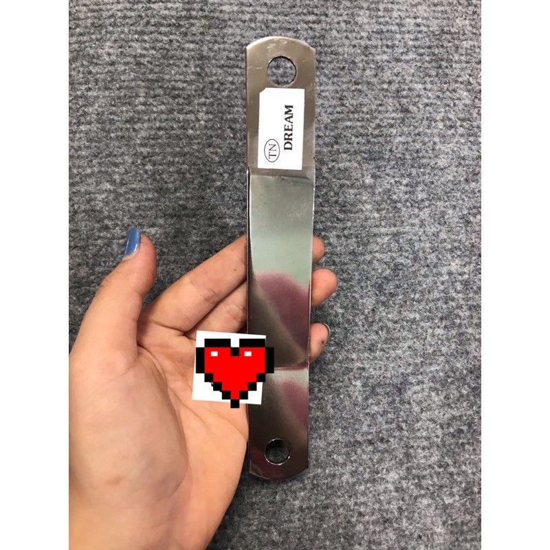 Pát giữ má đùm inox xe dream,Wave,RS
