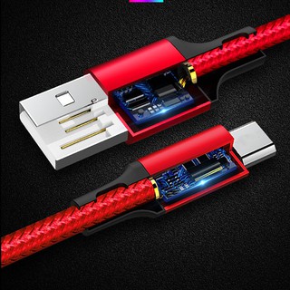 Cáp sạc android dây dù - Dây sạc Type C dài 1.5 Mét