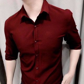Áo sơ mi nam trơn cao cấp