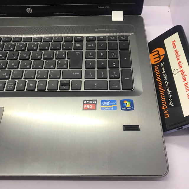 Laptop  Màn 17.3 inch xem bóng đá cực đỉnh HP Probook 4740s  Core i5 3320M RAM 4gb SSD 120gb VGA rời 1Gb | BigBuy360 - bigbuy360.vn