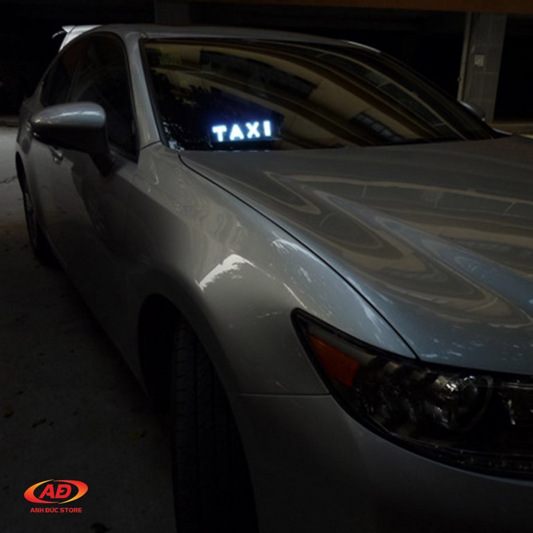 Đèn Led TAXI - Dính trên Kính lái - Anh Đức Store