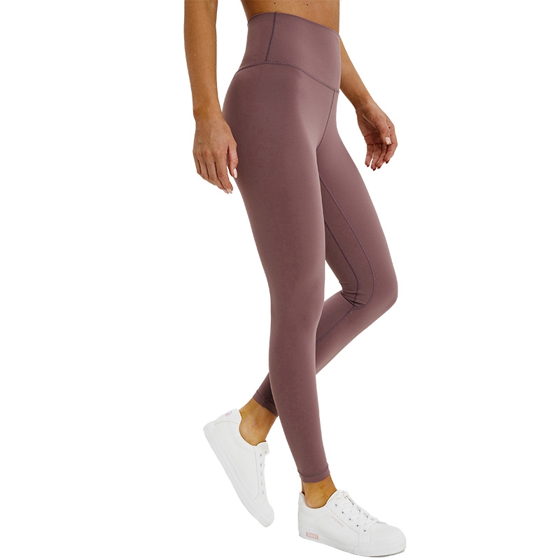 Quần Legging Thể Thao Lưng Cao Màu Trơn Co Giãn Thoải Mái Cho Nữ | BigBuy360 - bigbuy360.vn