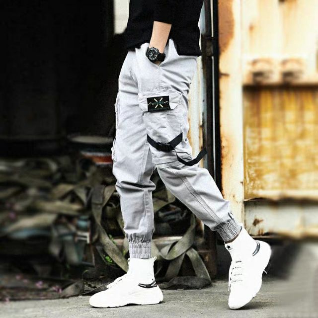 (Sẵn camo đậm L) Quần jogger túi hộp unisex nam nữ boxpant ulzzang camo hiphop