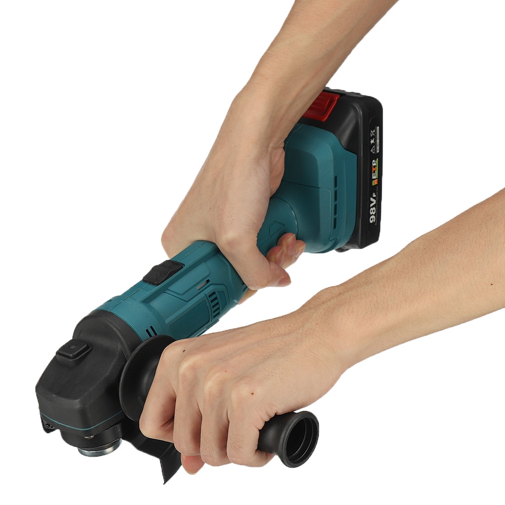 Máy Mài Cắt Không Dây 1500w 100mm 98vf Sử Dụng Pin makita