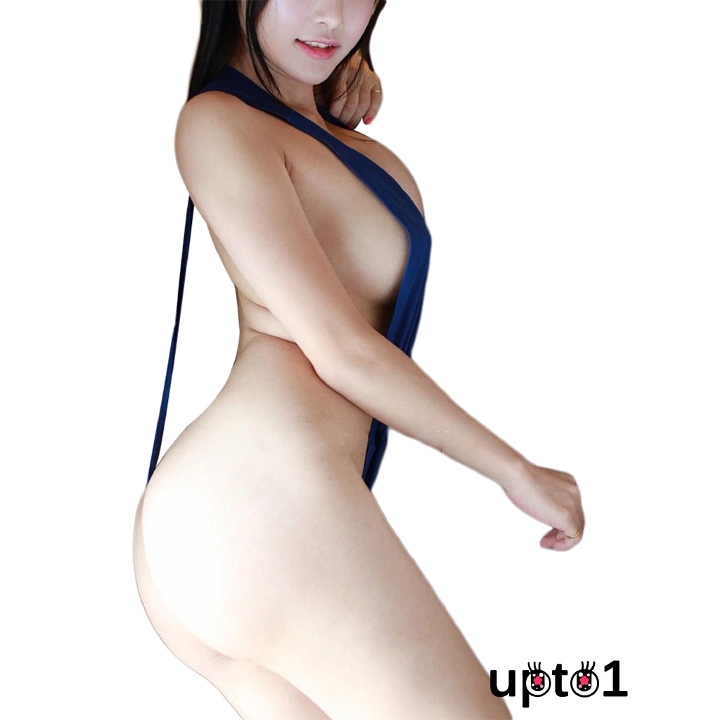 Y＆L ❥Women Sexy Lingerie Hollow-out Erotic Bikini Solid Color Elastic Temptation Underwear Backless Swimwear | BigBuy360 - bigbuy360.vn