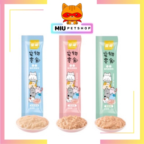 Súp thưởng cho mèo Shizuka, Catfood - Súp thưởng cho mèo thanh 15g
