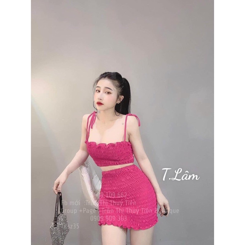 set 2 dây bèo nhún