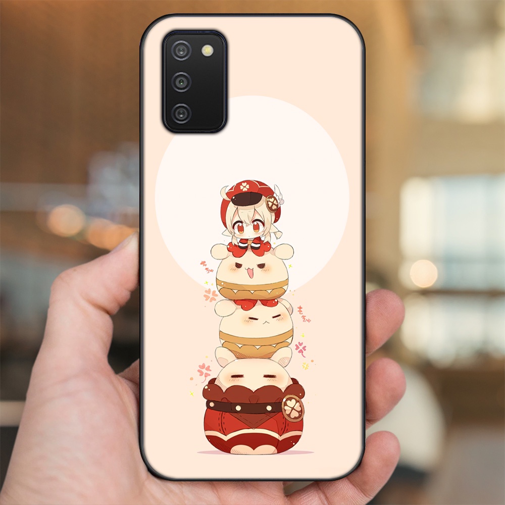 Ốp lưng Samsung A03S viền đen in hình Klee Genshin Impact