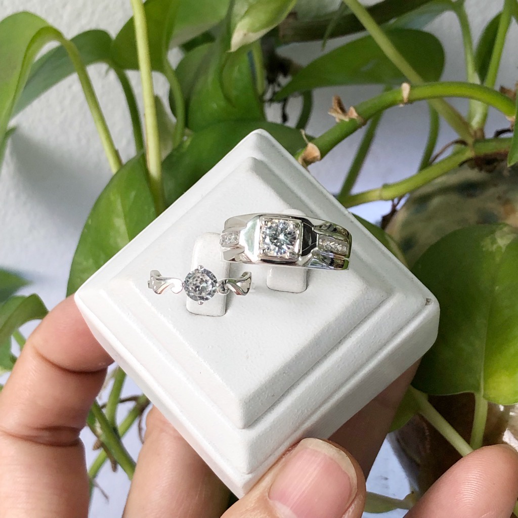 Nhẫn Đôi - Ngôi Nhà Hạnh Phúc - BẠC HIỂU MINH NC603