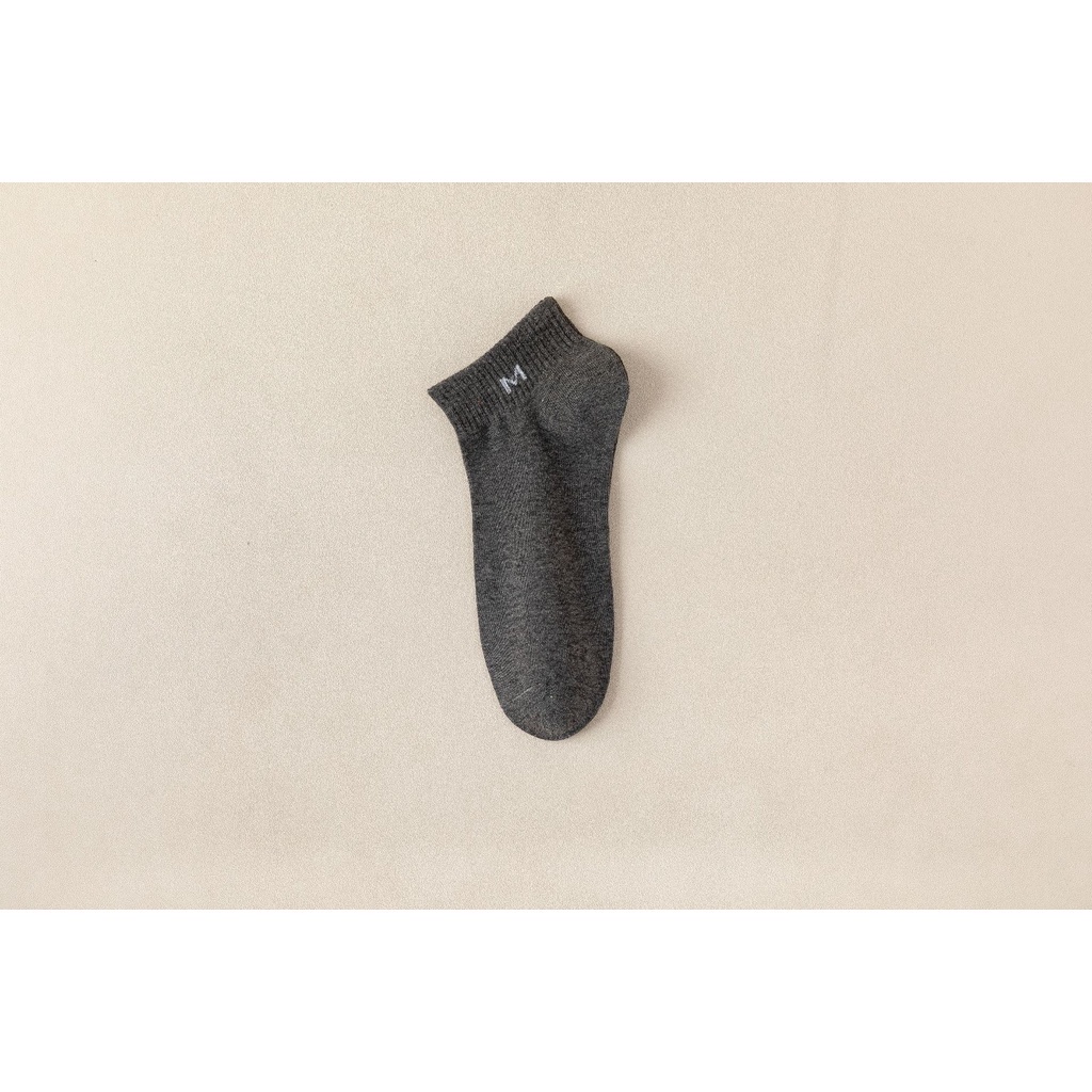 Vớ Trơn Cổ Ngắn Thiết Kế Đơn Giản Cho Nam Và Nữ