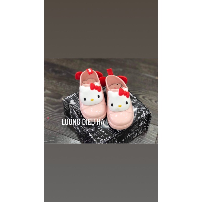giày mini melissa hello kitty cho bé