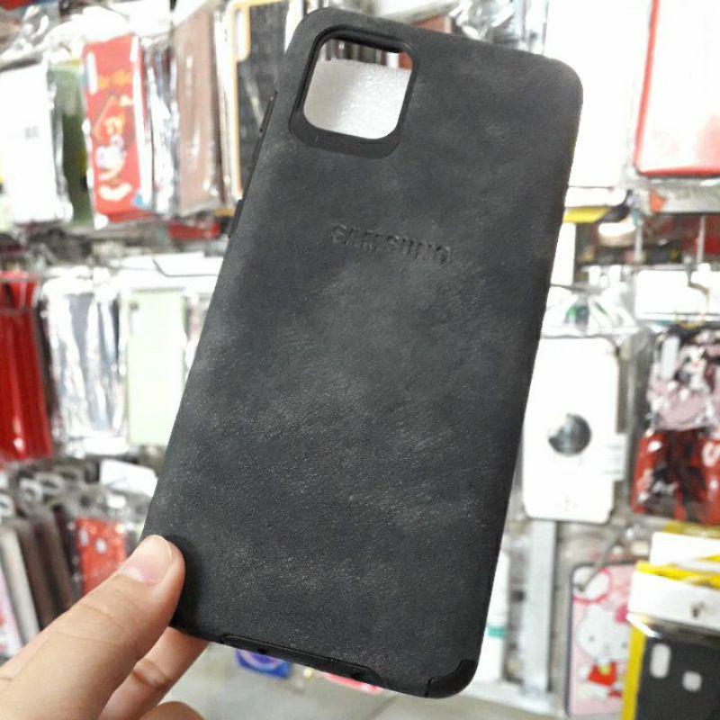 SAMSUNG NOTE 10 LITE Ốp lưng nhựa màu giả da siêu đẹp