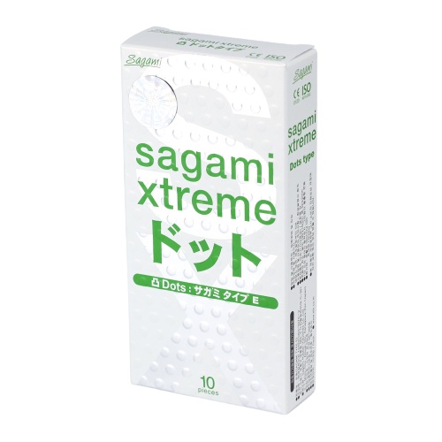 Bao Cao Su Gân gai Sagami Extreme White - bcs Nhật Bản - Chính hãng - 10 chiếc