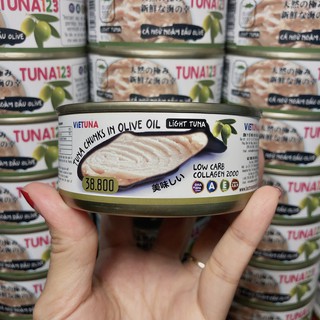 Cá Ngừ Khúc ngâm dầu Olive VietTuna