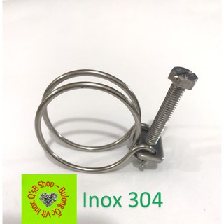 Đai xiết dây đôi inox