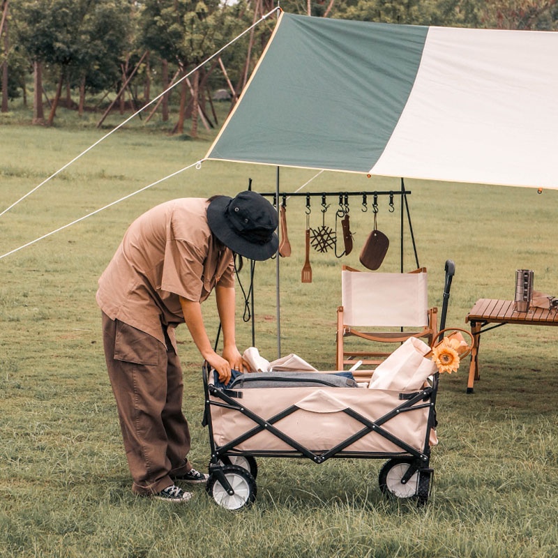 Xe Kéo Dã Ngoại Gấp Gọn Đa Năng Mountainhiker - Xe Đẩy Chở Đẩy Đồ Thông Minh Tiện Dụng | BigBuy360 - bigbuy360.vn