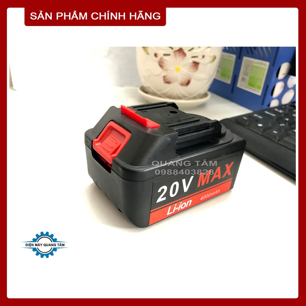 Pin Li-ion Sơ Cua 20V cho tất cả các máy khoan pin cầm tay [Chính Hãng Makute 5420-40A]