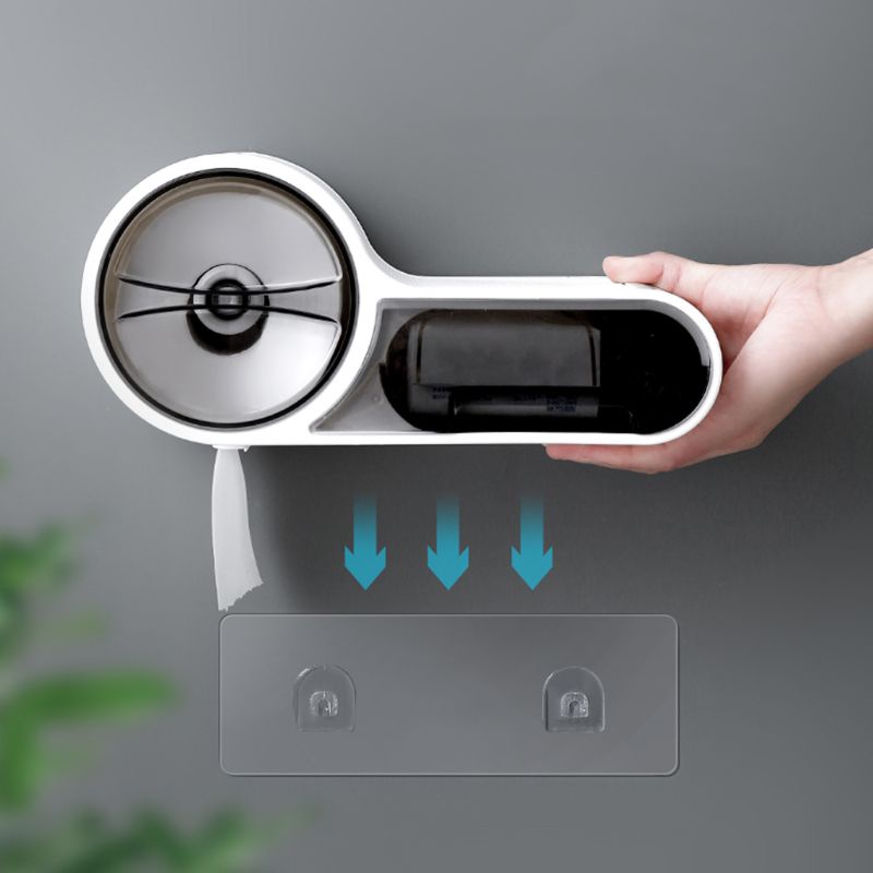Giá Đỡ Cuộn Giấy Vệ Sinh Gắn Tường Đa Năng Chống Thấm Nước