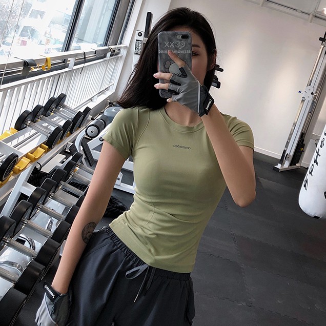 Áo Thể Thao Tập Gym, Yoga Vải Dệt Kim Cao Cấp [ Oanh kiều MS 33 ]