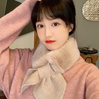 Khăn Choàng Cổ Lông Thỏ Giả Sang Trọng