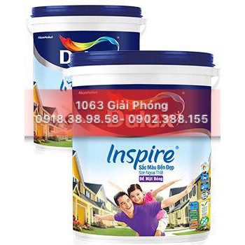 79AB - Sơn nước ngoại thất Dulux Inspire - Bề mặt bóng - 5 LIT