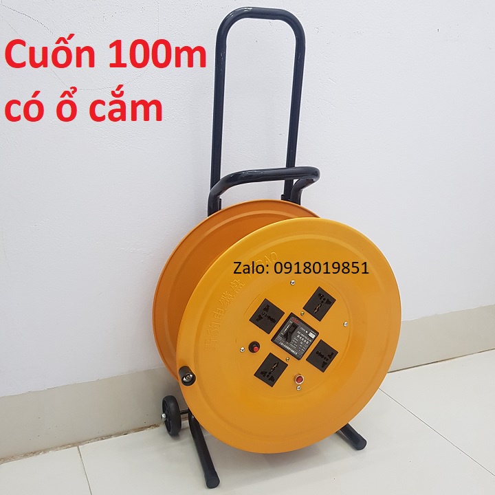 Rulo cuốn dây điện 50m,100m - dụng cụ cuốn dây điện