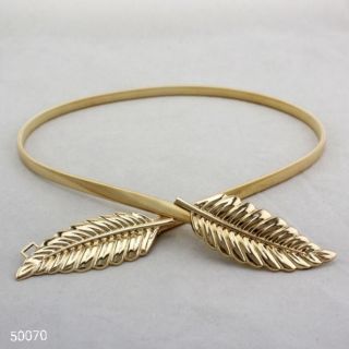 Mẫu hot 2019 thắt lưng nữ hình lá