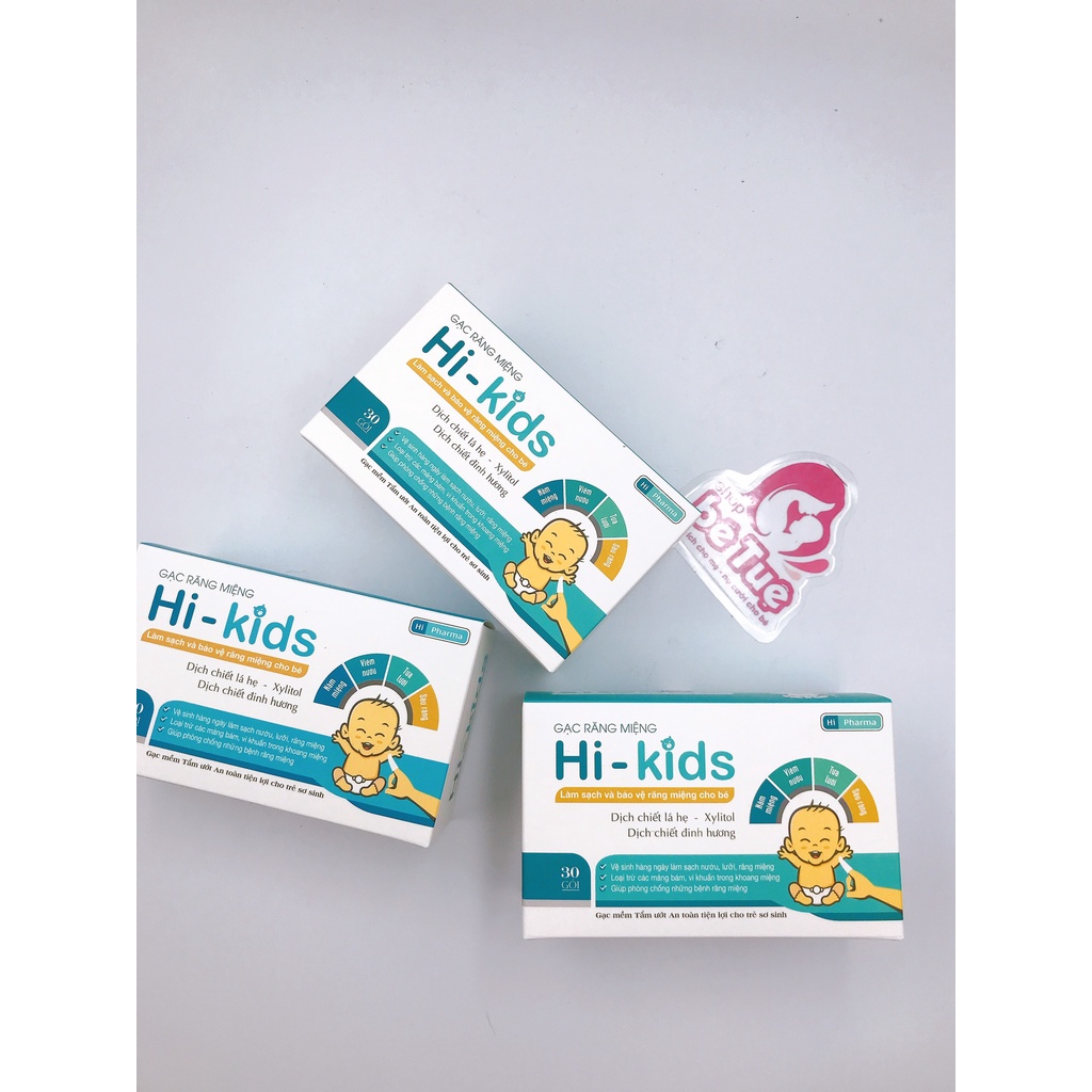 Gạc răng miệng Hi kids Icci (h/30g)