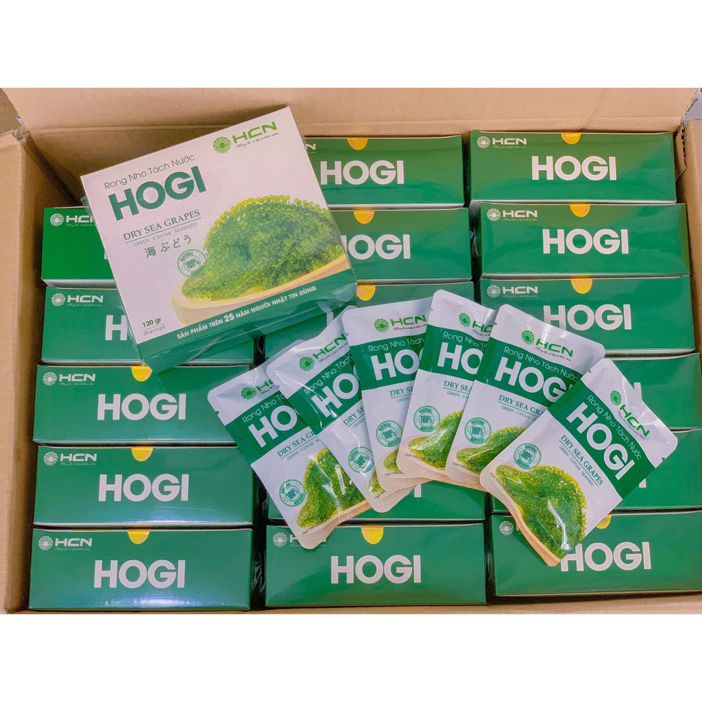 Rong nho tách nước Nhật Bản HOGI gói 120gr