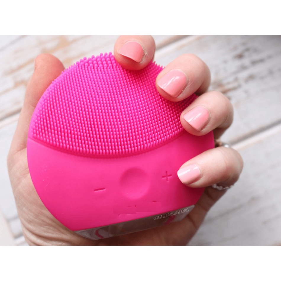 [Bảo Hành 12 Tháng] Máy rửa mặt cầm tay tích điện cao cấp, máy massage rửa mặt mini đa năng chống nước