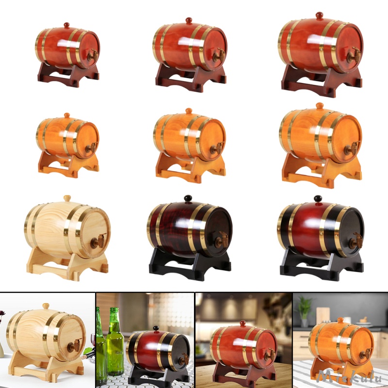 Thùng Đựng Rượu / Whisky / Rượu Kiểu Quả Thông Kèm Giá Đỡ Độc Đáo Trang Trí Nhà Hàng