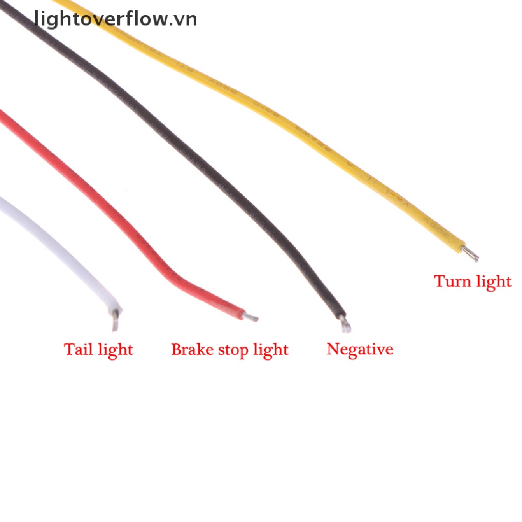 Đèn LED Phanh 12-24V 3 Trong 1 Màu Neon Chuyên Dụng Cho Xe Tải