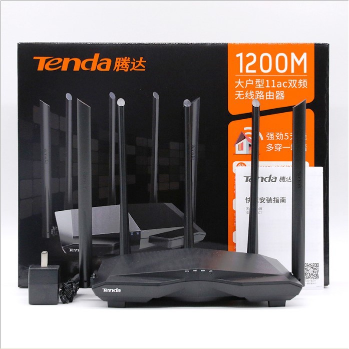 Bộ Phát Wifi Router Wifi Tenda AC7 AC1200Mbps