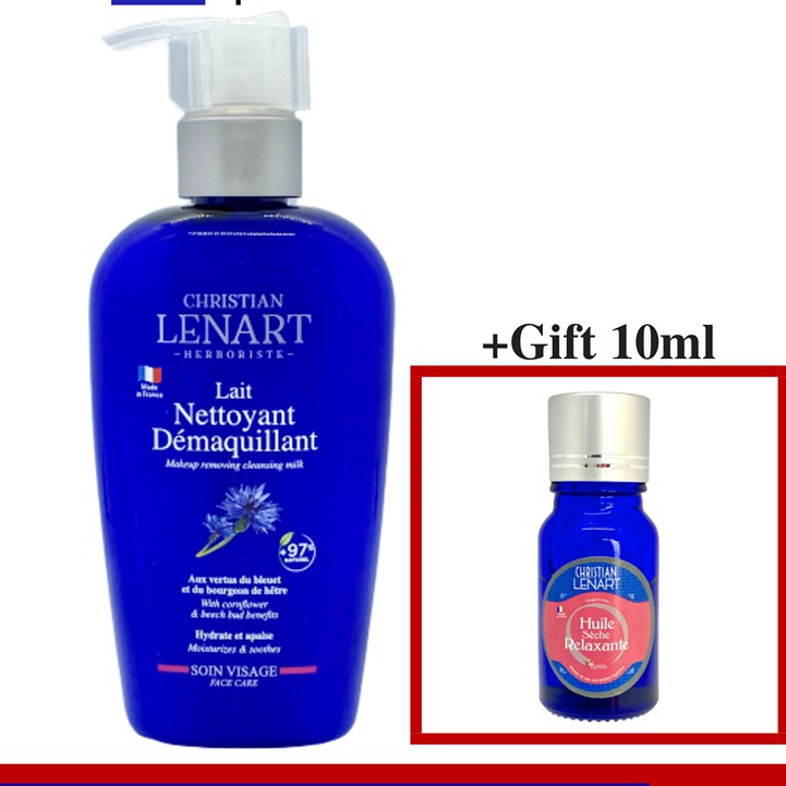 Sữa Tẩy Trang Rửa Mặt 2 in 1 Christian Lenart Lait Nettoyant Démaquillan 200ml