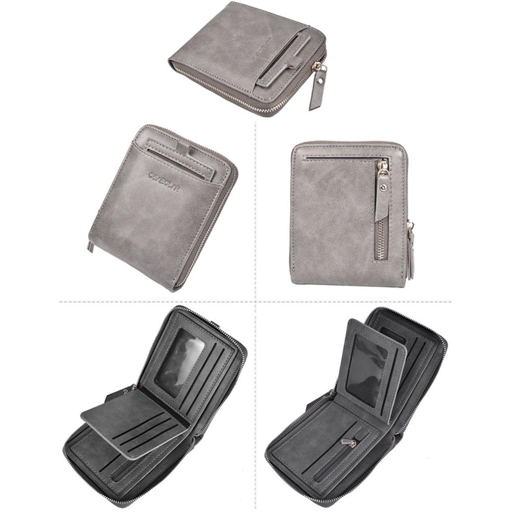 Ví Da Đựng Điện Thoại Chống Trộm RFID Kích Thước Lớn Cho Nam Giới