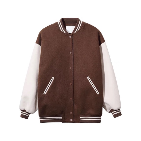 Áo Bomber Ulzzang chất nỉ cao cấp form rộng (Hàng sẵn/Ship hoả tốc)