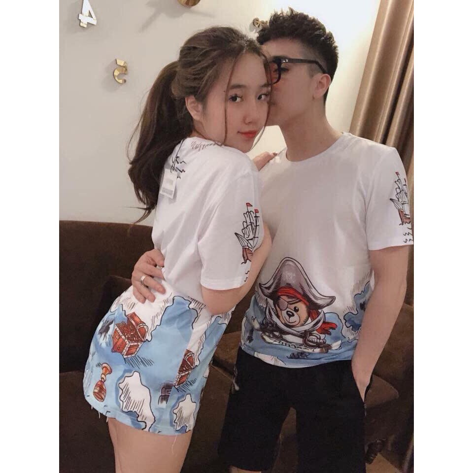 Áo thời trang siêu cấp Moschino cướp biển [FREE SHIP]