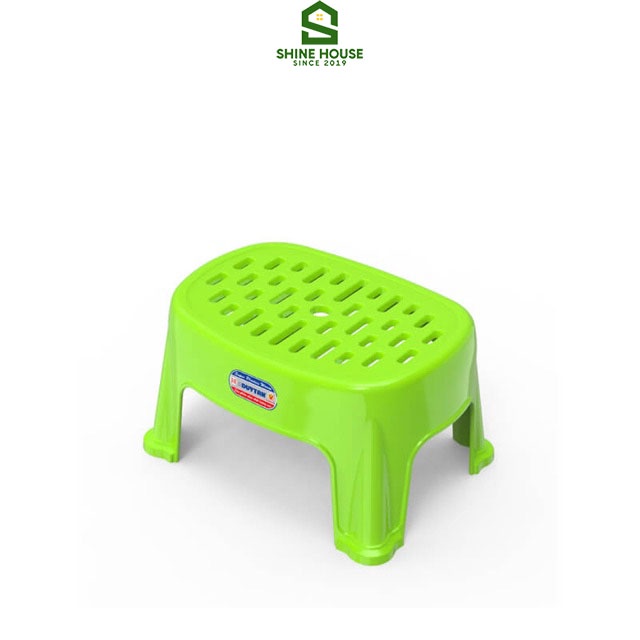 Ghế Nhựa Mini Oval Mặt Lưới Chính Hãng Duy Tân Kích Thước 27 x 20 x 15,2 cm