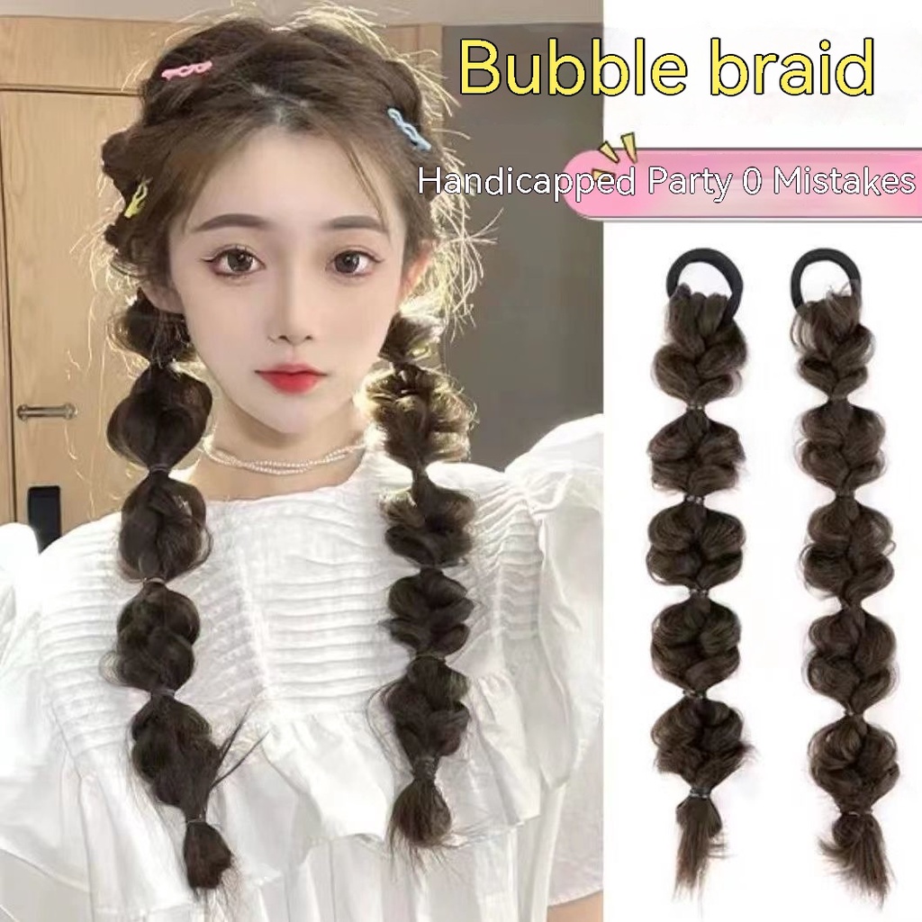 Bím Tóc Giả Thắt Bím Dễ Thương Cho Nữ