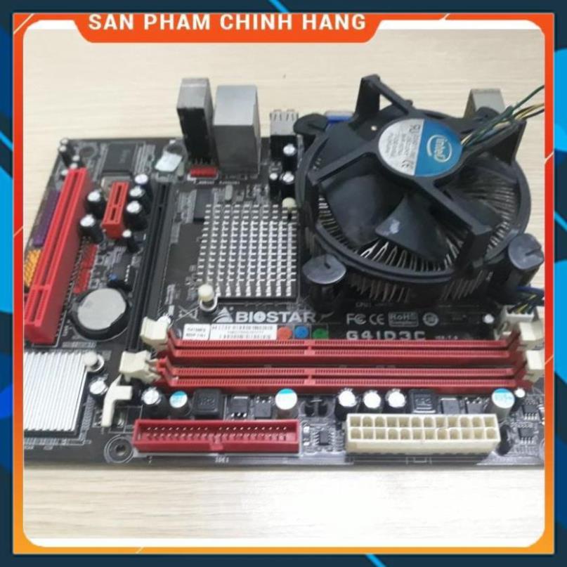 Combo main G41 + Ram 4Gb + E7500 + Quạt + Fe