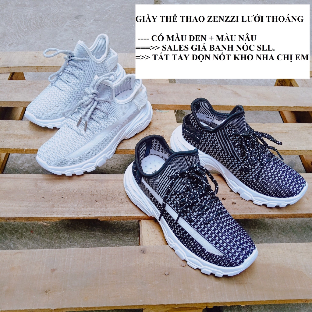 TOP Giày thể thao ulzzang Hot các mẫu đế cao cực êm