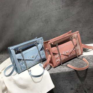 [HOT TREND] (3 MÀU) TÚI XÁCH TRONG SUỐT HÀN QUỐC - MELY 607