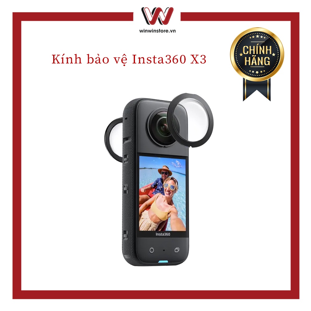 Kính bảo vệ Insta360 X3 - Hàng Chính Hãng