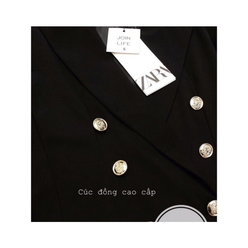 Áo vest cúc đồng siêu xinh