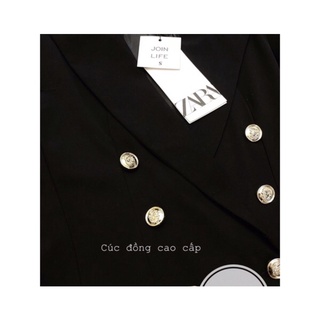 Áo vest cúc đồng siêu xinh