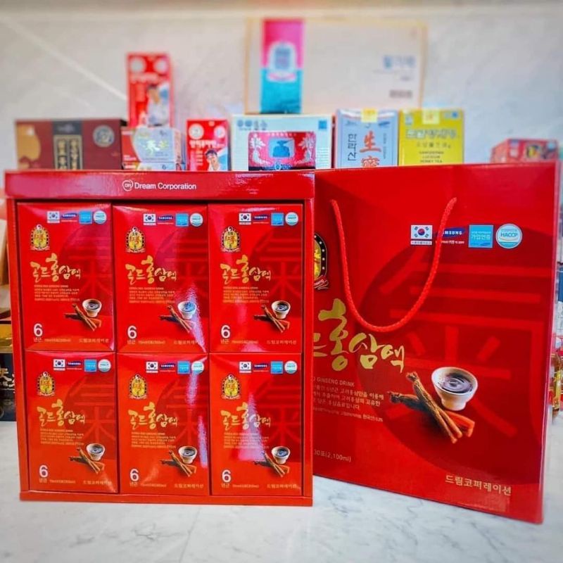 Nước hồng sâm chén Dream cp deayoung(hộp 30gói)
