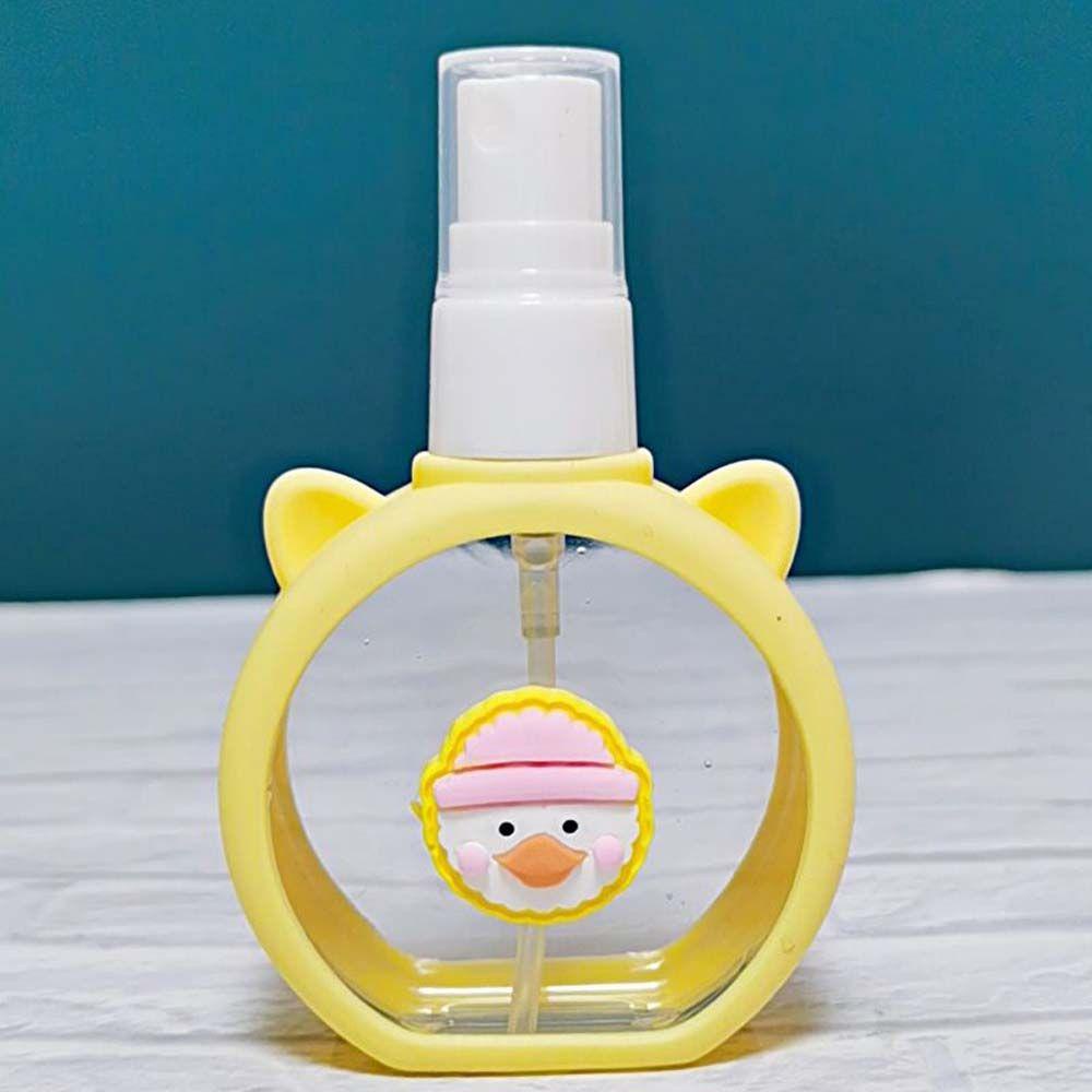 Bình Xịt Thơm Bằng Silicone Hình Ếch / Vịt Hoạt Hình